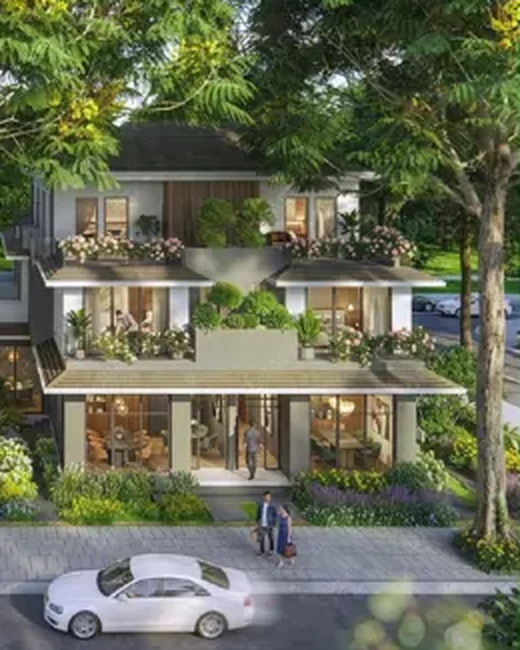 Phối cảnh Biệt thự phố · 48 căn