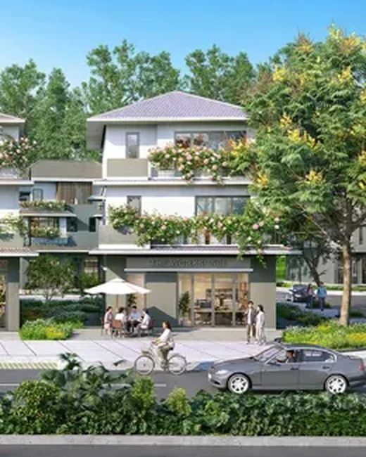 Phối cảnh Biệt thự quảng trường · 19 căn